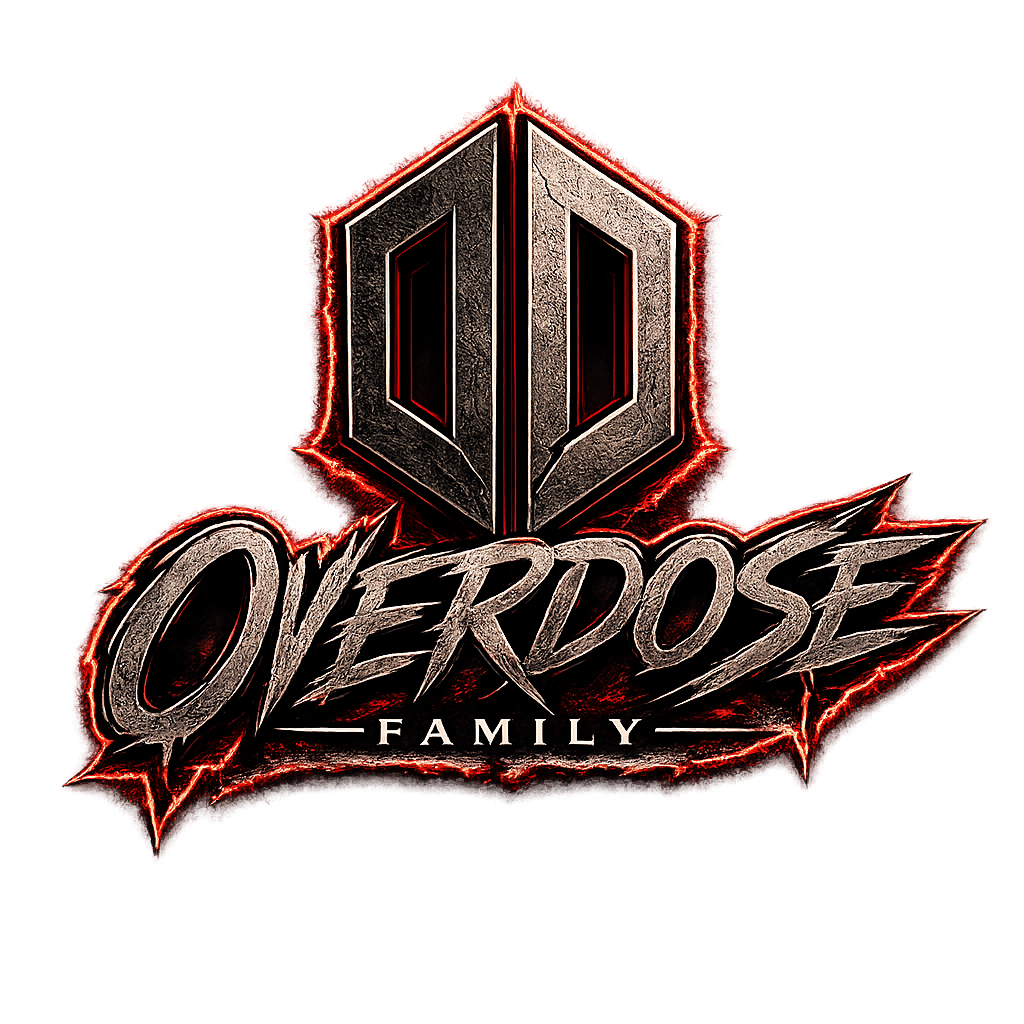 Логотип семьи O V E R D O S E