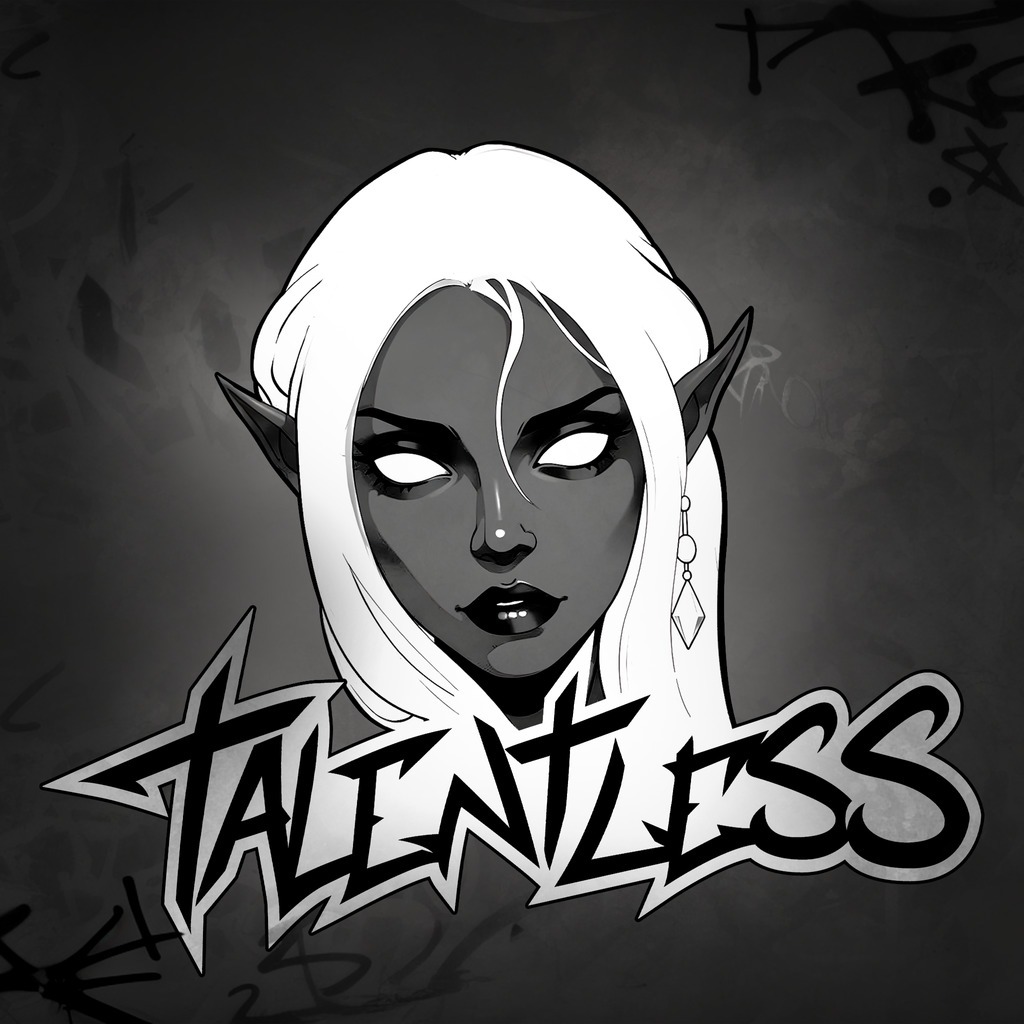 Логотип семьи Talentless Clxn