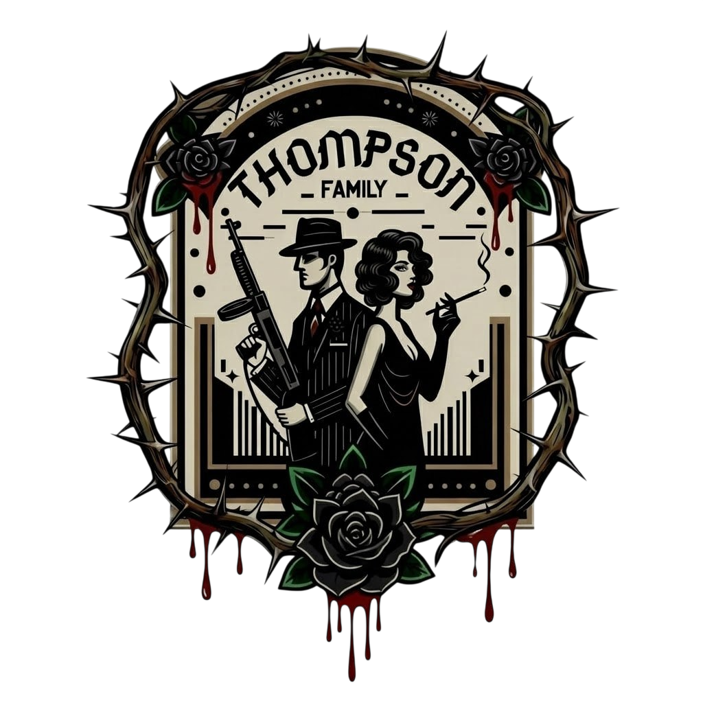 Логотип семьи T H O M P S O N