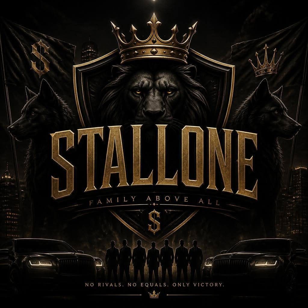 Логотип семьи STALLONE FAMQ