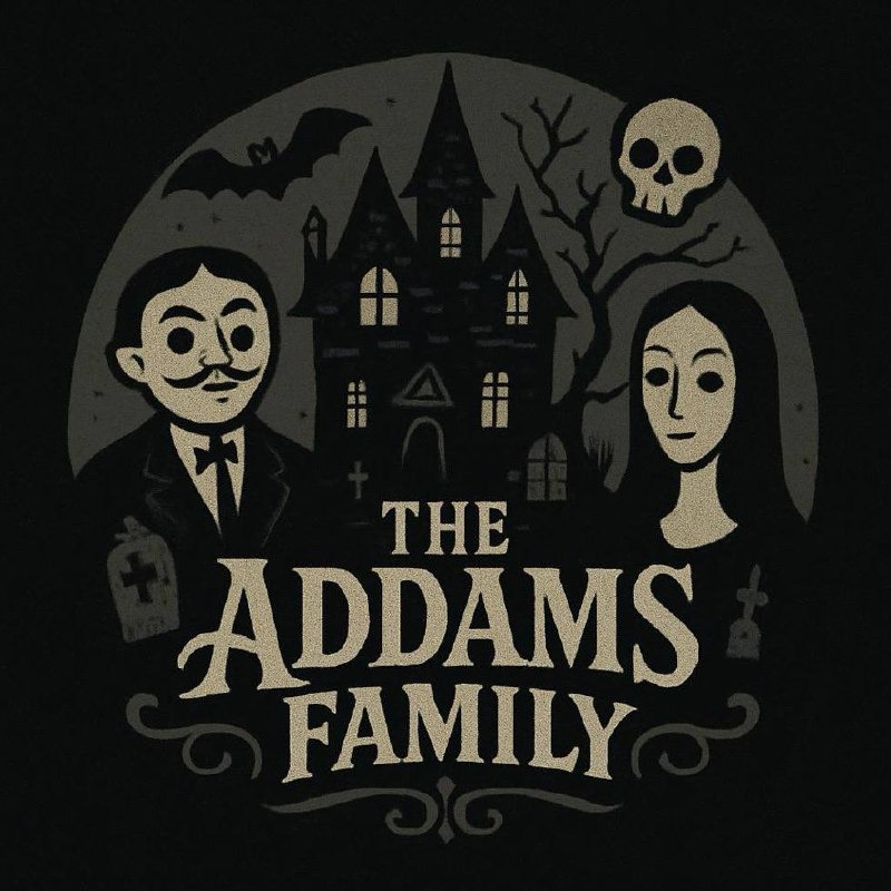 Логотип семьи Addams