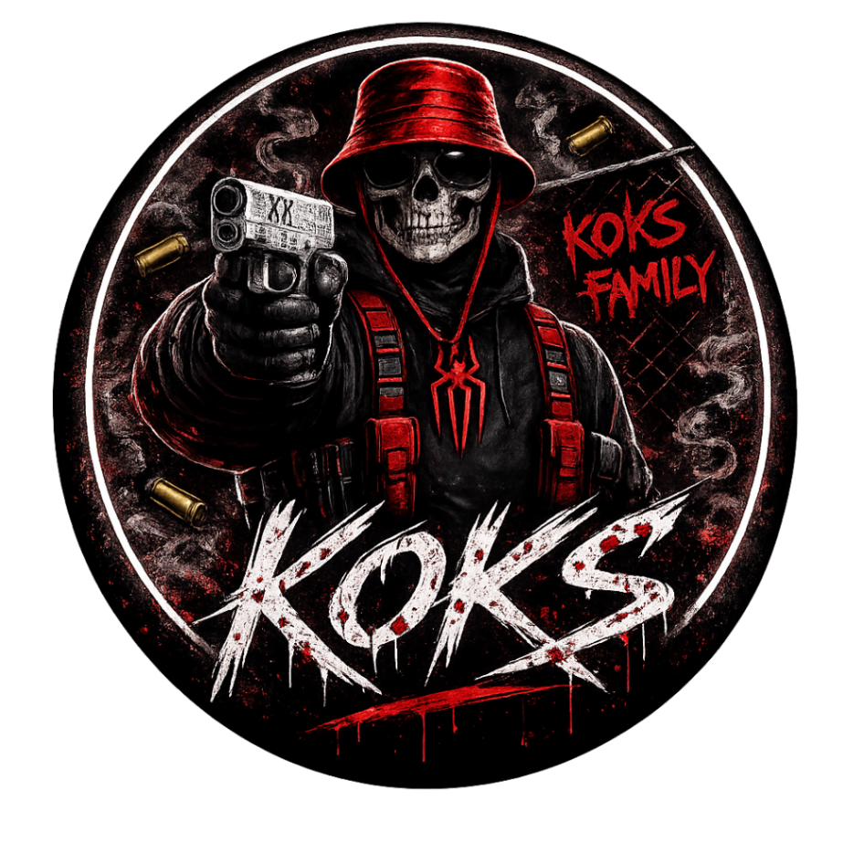 Логотип семьи Koks FamQ